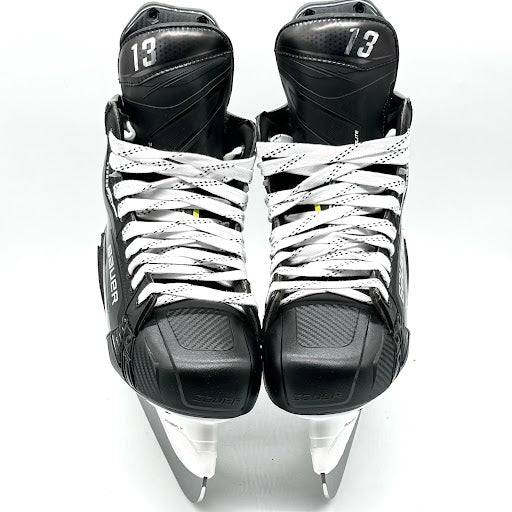 Patins de hockey Bauer Supreme Mach Pro Stock - Taille L : 9 R : 9,25